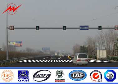 Китай Восьмиугольные стальные сигналы светофора Poles уличного освещения с покрытием порошка поставщик