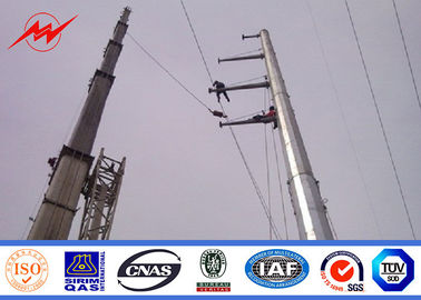 Китай опора линии электропередач Гр65 передачи электроэнергии 8м 10м 12м стальная трубчатая/сваренная лестница поставщик