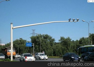 Китай 10м гальванизировали фонарные столбы движения стальные с прочной/одиночной рукой, опорным плитем 600*600*20мм поставщик