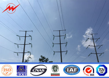 Китай 10м-20м гальванизировали стальные опоры линии электропередач/линию передачи электроэнергии округлую форму поляков поставщик