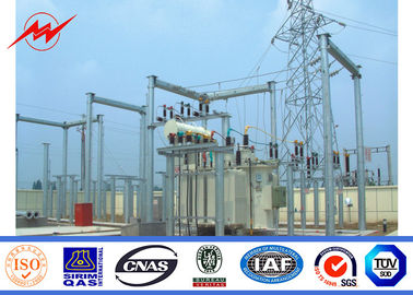 Китай Гальванизированная высоким напряжением серия структуры подстанции трансформатора стальных поляков электрическая поставщик