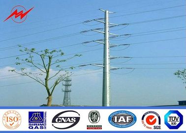 Китай Электрическое освещение Стальные столбы 11м 12м Мониторинг Восьмиугольная оцинкованная уличная углеродная сталь поставщик