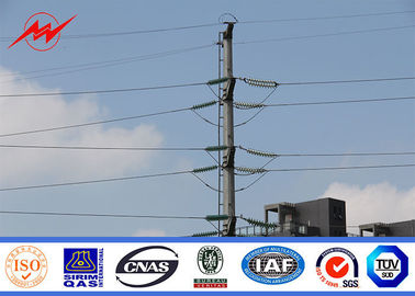 Китай Гальванизированная электрическая стальная опора линии электропередач для поляков передающей линии 69кв поставщик