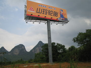 Китай Гальванизированная афиша стальной Мулти обочины цвета на открытом воздухе рекламируя высоту 3М поставщик