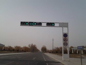 Китай поляк светофора шоссе толщины 7М восьмиугольный сплющенный 6мм на свет дорожного движения 15 лет гарантии поставщик