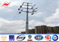 Electrical Power Galvanized Steel Pole for Asian Transmission Project поставщик