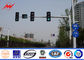 Солнечный стальной предупредительный световой сигнал EMK USU96 Poles передачи для безопасности дороги поставщик