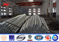 10-500kv электрическое гальванизированное стальное Поляк/прочные полюсы передающей линии поставщик