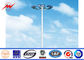 фонарный столб рангоута 30м на открытом воздухе гальванизированный высокий для футбольного стадиона поставщик