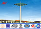 ГР50 башня 10нос 200В ХПС рангоута света стадиона сторон стали 12 высокая освещает с Расинг Сытем Майнтаненсе поставщик