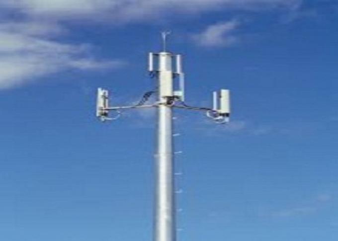 башня гальванизированная высотой Poles Mono Поляк 35m Дэн 1800 коническое Поляк ASTM a 123 1