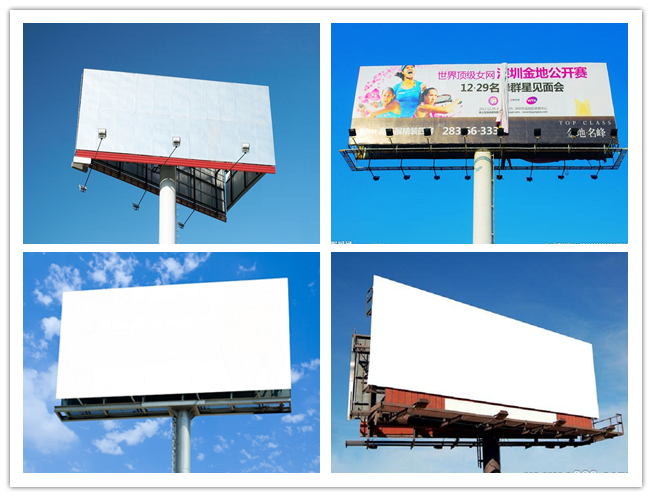 Гальванизированная афиша стальной Мулти обочины цвета на открытом воздухе рекламируя высоту 3М 0
