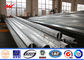 Гальванизированная электрическая стальная опора линии электропередач форма толщины 1мм до 30мм, полигональных или конических поставщик