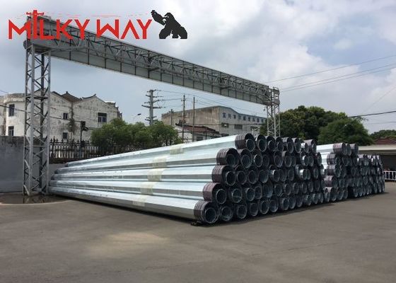 12M 16KN Стальной трубчатый электрический столб для проекта передачи электрической линии распределения поставщик