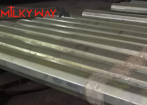 80FT 3 секции 1200kg/1680kg/2000kg Филиппины NGCP Стандартные электрические стальные столбы Колонна поставщик