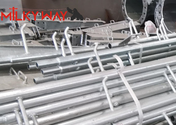 80FT 3 секции 1200kg/1680kg/2000kg Филиппины NGCP Стандартные электрические стальные столбы Колонна поставщик