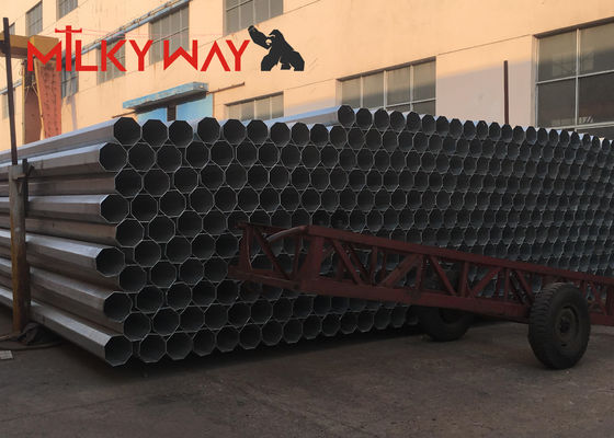 30FT 35FT стальной трубчатый столб для проекта электрораспределительной линии поставщик