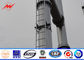 Фланца башни рангоута гальванизирования 25М башня связи высокого трубчатая стальная Монополе поставщик