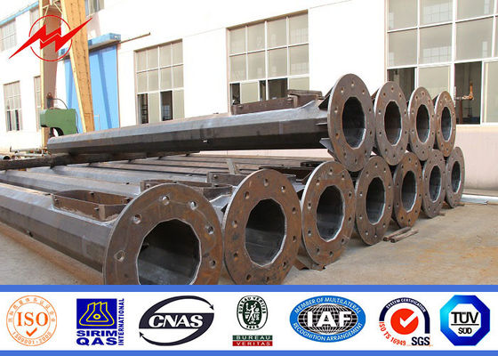 Windproof башня рангоута горячего погружения гальванизированная высокая, металл светлое Поляк авиапорта