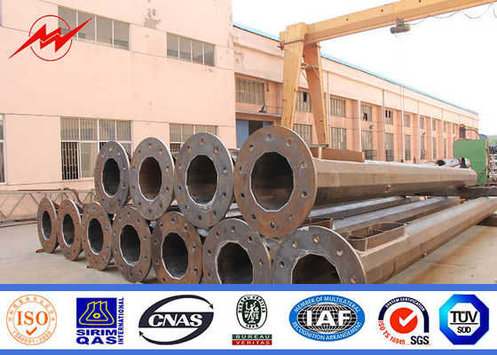 8 - 60 м стальной силовой столб с переломной нагрузкой 2,5 - 200 КН