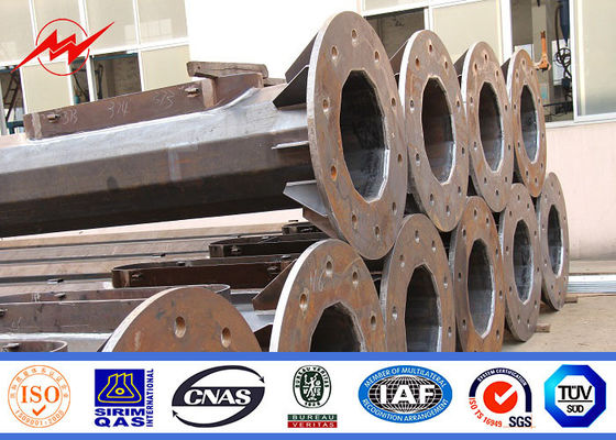 освещение спортивного центра полюса рангоута 50m крася высокое с поднимаясь системой