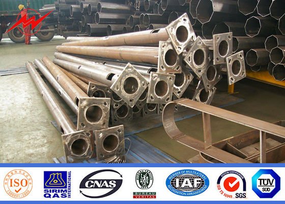 освещение полюса рангоута спортивного центра покрытия порошка 25m высокое с поднимаясь системой