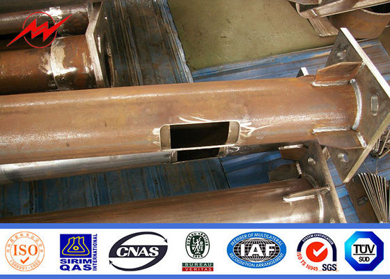 освещение площади полюса рангоута 25m concial высокое с поднимаясь системой