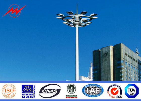 Напольный 80M гальванизированный крася высокий рангоут Поляк с поднимаясь системой