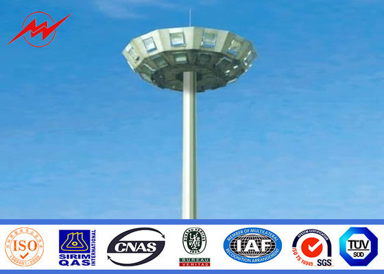 Напольный 80M гальванизированный крася высокий рангоут Поляк с поднимаясь системой