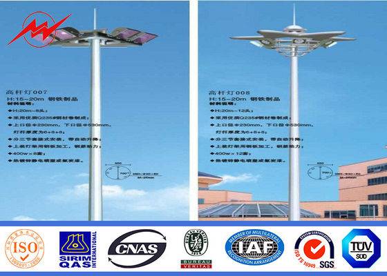 Рангоут Поляк стального полюса полюсов Q345 стального трубчатого высокий для стадиона