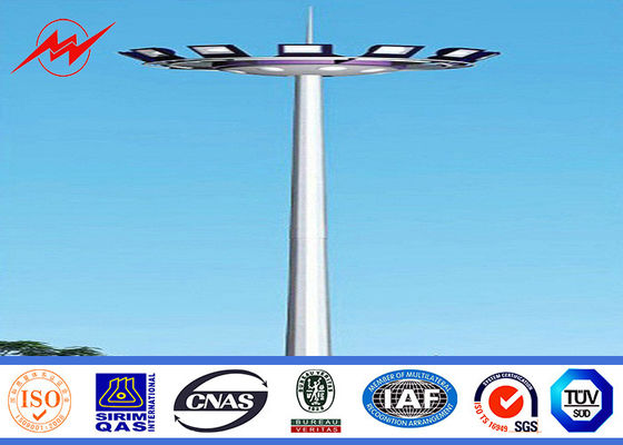 Рангоут Поляк стального полюса полюсов Q345 стального трубчатого высокий для стадиона