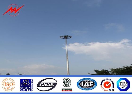 25 порошок multisided метрами покрыл высокий полюс рангоута с 6*1000 ваттом HPS