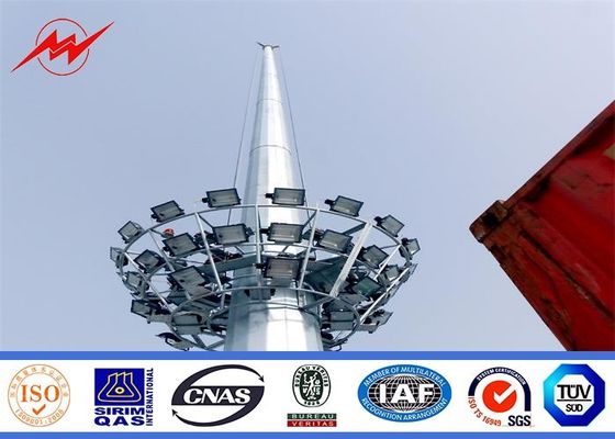 Горячее погружение гальванизировало вне свет полюса рангоута двери высокий для спортивного центра