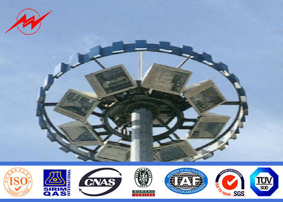 Напольный складывая рангоут Поляк полюса силы высокий с поднимаясь системой