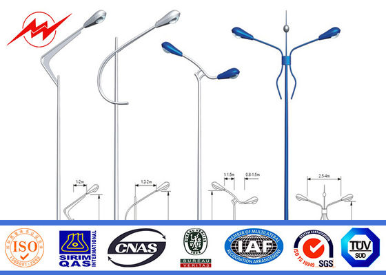 Раздел подъездной дороги 2.5mm крася гальванизированный стальной Поляк одно с перекрестной рукояткой 2