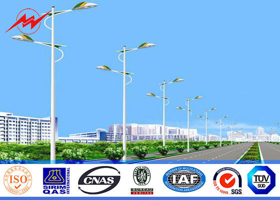 кронштейн толщины 6mm 3mm одиночный гальванизировал стальное Поляк для уличного света