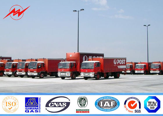 толщина стены 10mm 3mm гальванизировала стальное Поляк для света хайвея