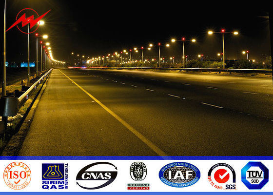 толщина стены 10mm 3mm гальванизировала стальное Поляк для света хайвея