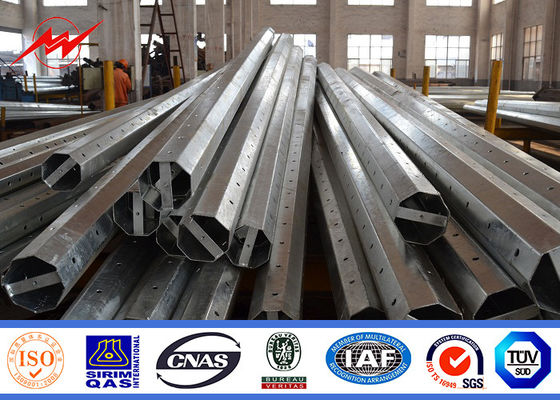 сила Поляк передачи электроэнергии 11KV HDG 25M 20KN с перекрестными рукоятками