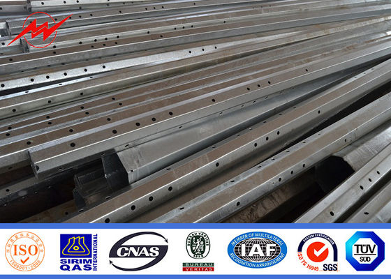 сила Поляк передачи электроэнергии 11KV HDG 25M 20KN с перекрестными рукоятками