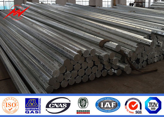 Металл общего назначения Poles низшего напряжения Q345 HDG электрический 32M 20KN/горячекатаное стальное Поляк