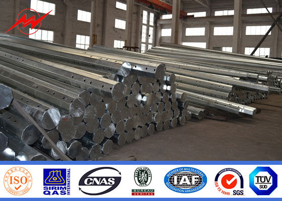 HDG 32M сила Poles электрической стали 20 KN 5mm 3 раздела с перекрестными рукоятками