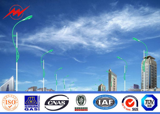 Уличный свет Poles дороги противоударной 7m одиночной рукоятки солнечный для освещения кампуса