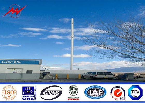 Башня сотового телефона стали 100ft Mono Поляк передвижная/сплющила/служить фланцем стальные Poles