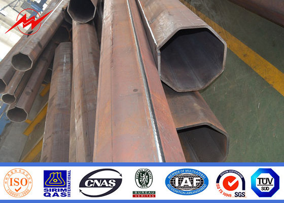 NGCP 8 встает на сторону 30FT стальное общего назначения Поляк для распределения электроэнергии 69KV