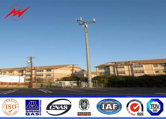 Гальванизированная профессионалом форма Mono башни Поляка коническая с анкерным болтом