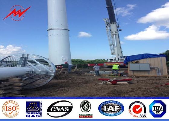 Вокруг 100 ft Multi - башня Поляка платформы Mono, собственная личность - поддерживая стальная решетка возвышается