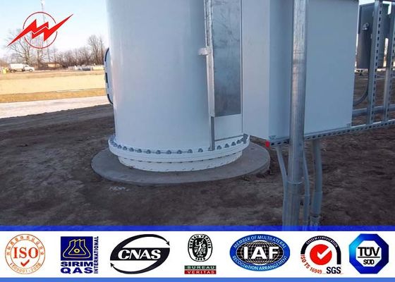 Вокруг 100 ft Multi - башня Поляка платформы Mono, собственная личность - поддерживая стальная решетка возвышается