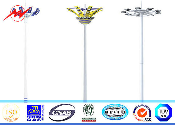 Гальванизированный рангоут Поляк 30M высокий с воротом для освещения места для стоянки