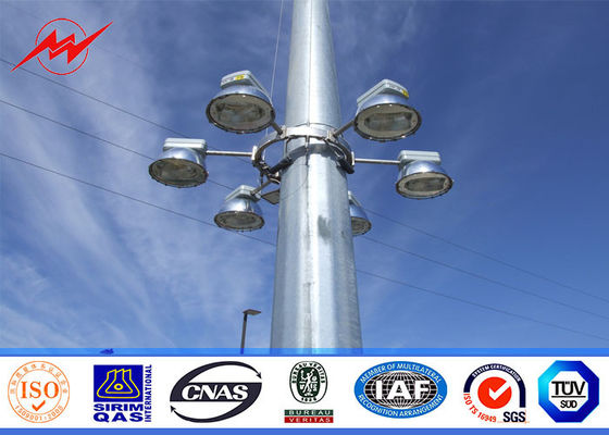 Гальванизированный рангоут Поляк 30M высокий с воротом для освещения места для стоянки